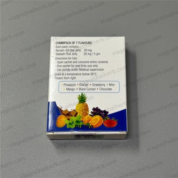 Apcalis oral jelly 20mg ตัวยาทาดาลาฟิลรูปแบบน้ำ ออกฤทธิ์เร็ว - Image 3