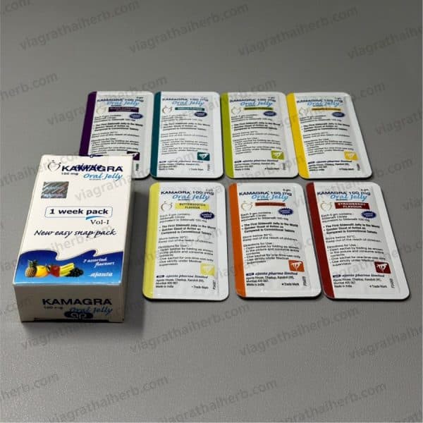 Kamagra Oral Jelly(คามากร้า เจลลี่) Vol.1 กล่อง 7ซอง ของแท้ - Image 5